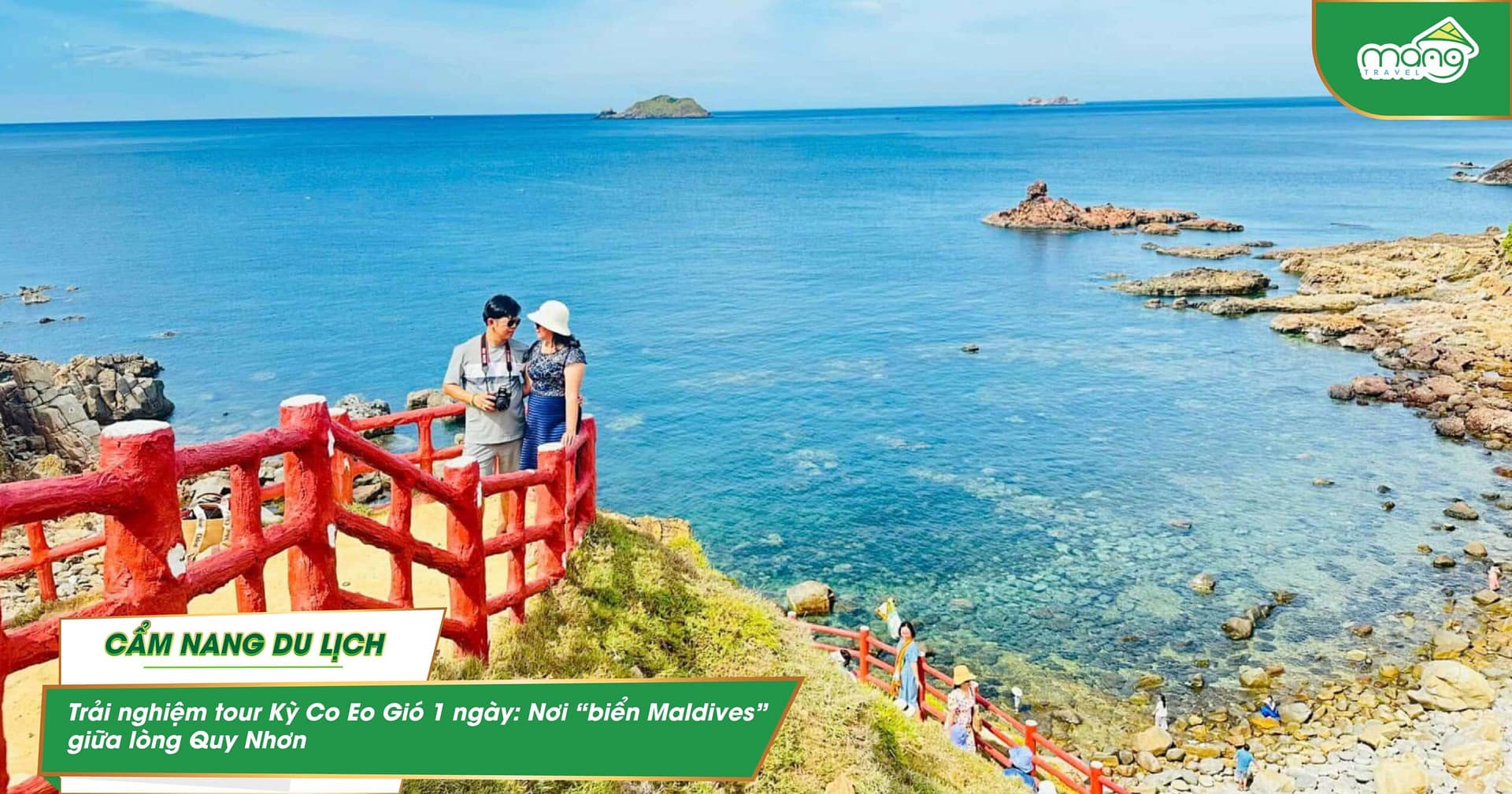 Trải nghiệm tour Kỳ Co Eo Gió 1 ngày: Nơi “biển Maldives” giữa lòng Quy Nhơn