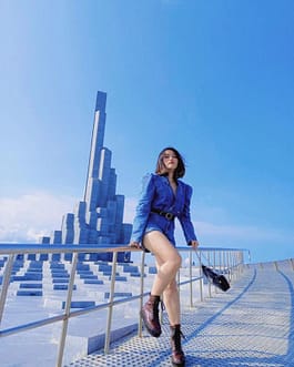 Checkin tại tháp Nghinh Phong Phú Yên - Măng Travel