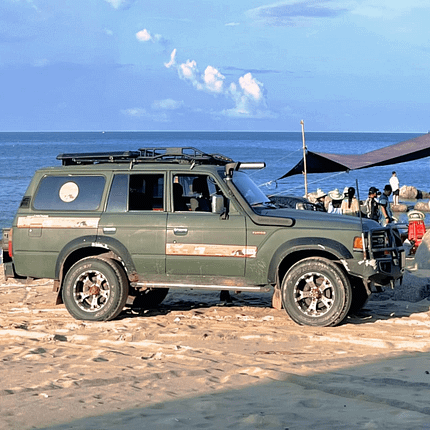 Check in Đồi trượt cát - Măng Travel