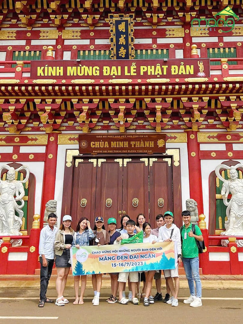 Tham quan Chùa Minh Thành cùng Măng Travel