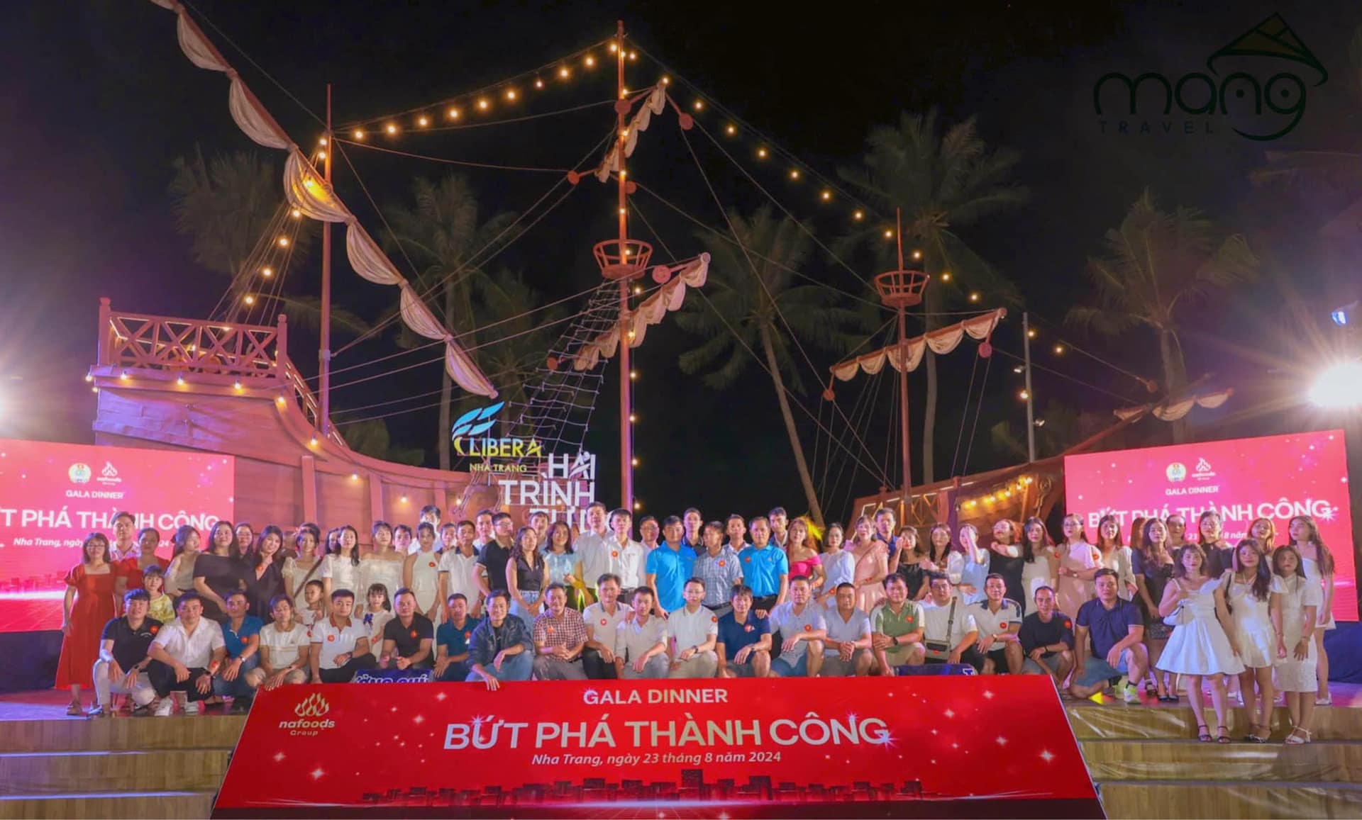 Sự kiện Gala Dinner do Măng Travel tổ chức